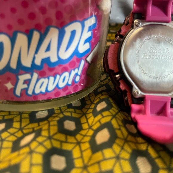 Casio Wood Shock G-Shock Watch (DW6900 Pink Kool-Aid Juicer Jar) - Picture 9 of 15